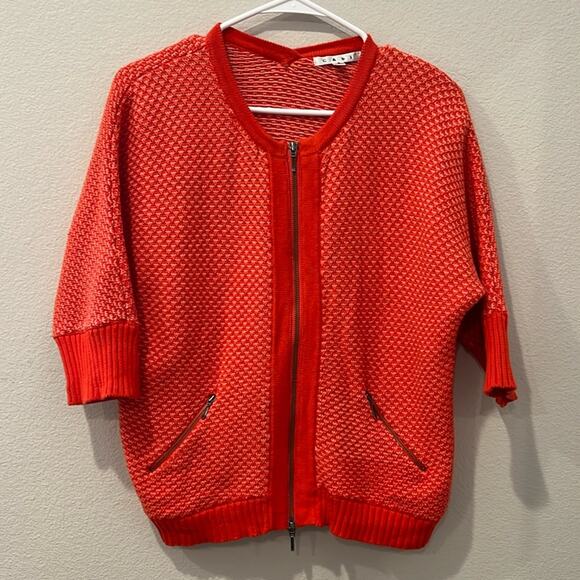 CAbi Cocoon Zip Sweater | Size Small - Picture 1 of 8